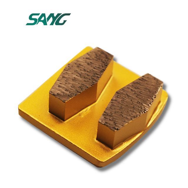 Sechskant 2 bar Diamantschleifsegment redi lock für Beton